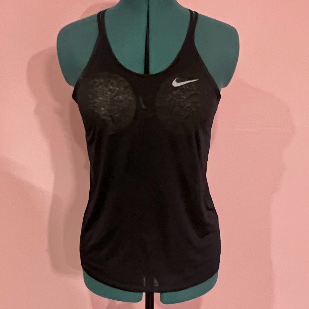 Nike see through tank top size S